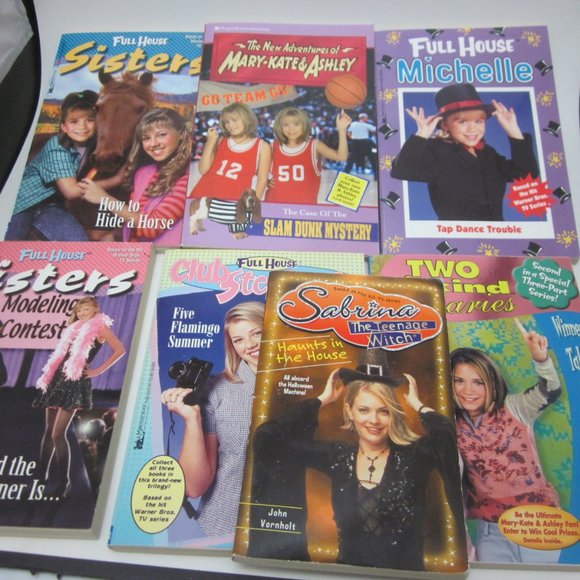 Other - Full House, Mary Kate Ashley Olsen, Sabrina books